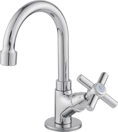 1/2 C31 - Mother-of-Pearl Countertop Tap Square Movable Spout Lavatory Tube with Aerator