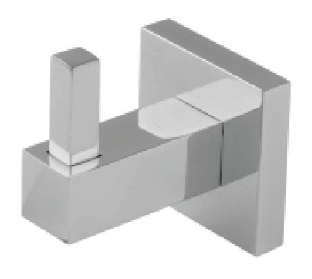 Kit de Acessórios para banheiro Diamante Cromado 5 peças