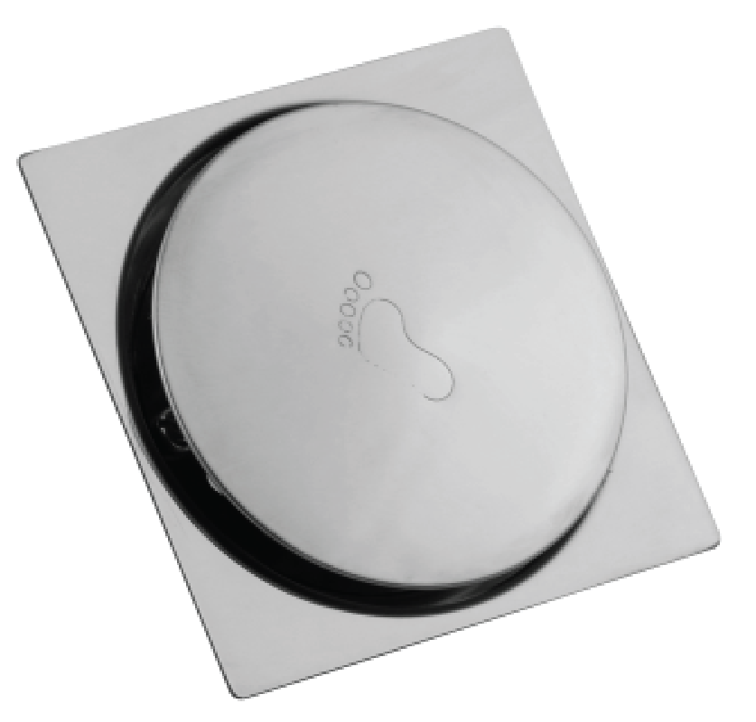 Ralo Quadrado Click 10x10